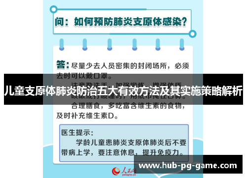 儿童支原体肺炎防治五大有效方法及其实施策略解析